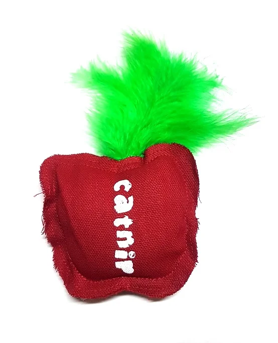 Juguete Tela Manzana Catnip
