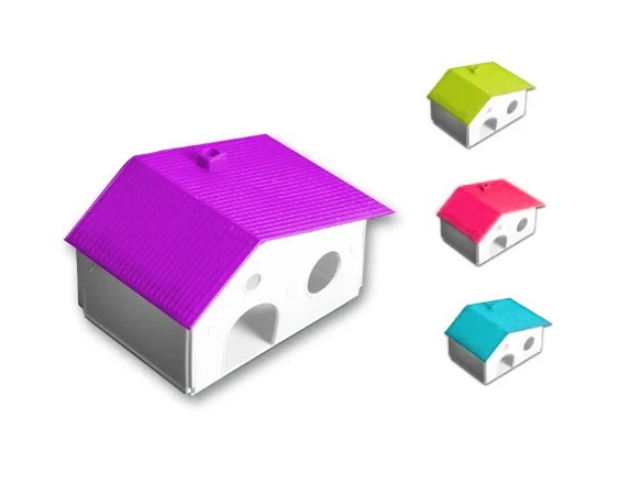 Casita Hamster Plast. S/sop.