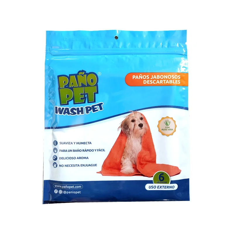 Washpet Pa?os Jabonosos X 6