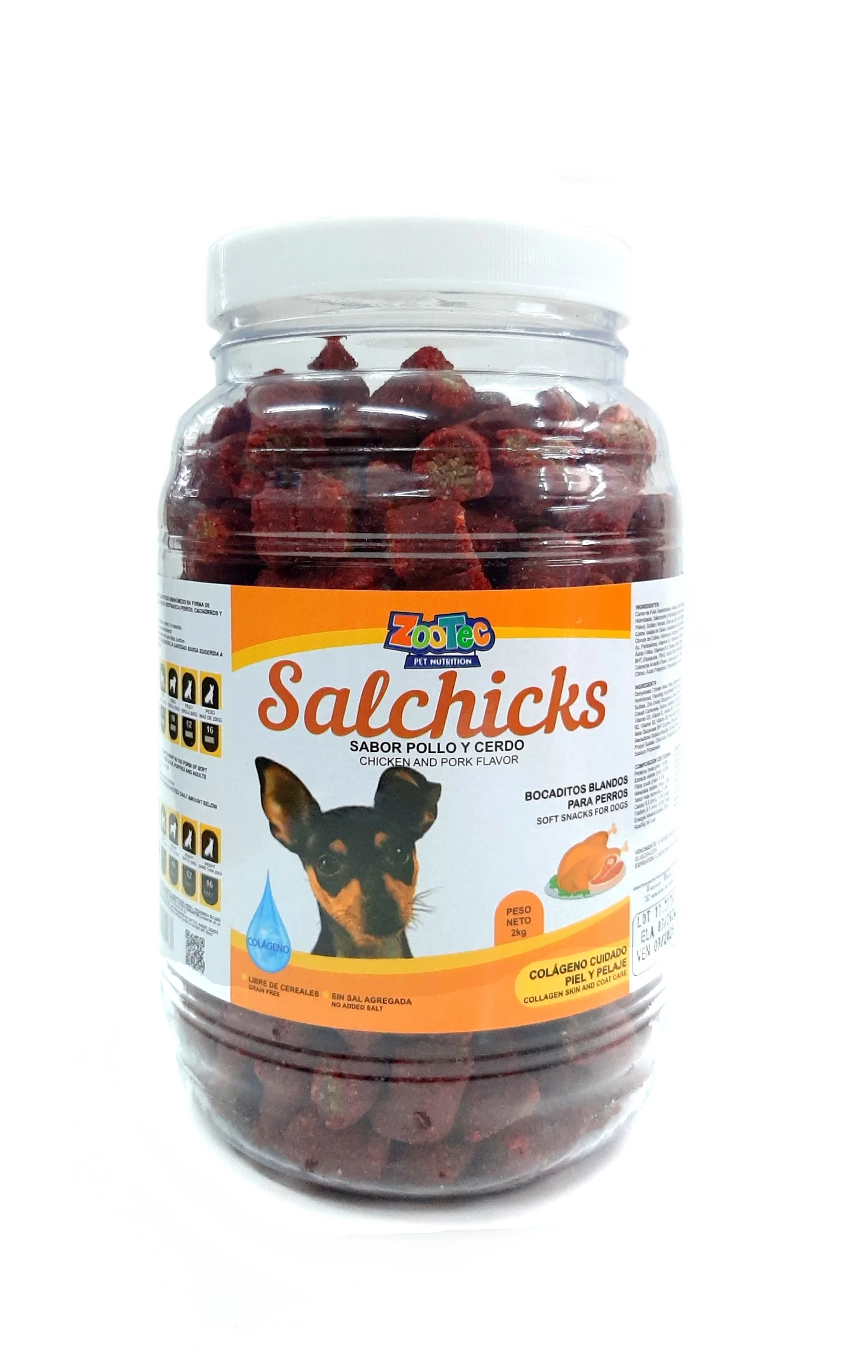Caram. Salchick Pollo Y Cerdo X 2 Kg