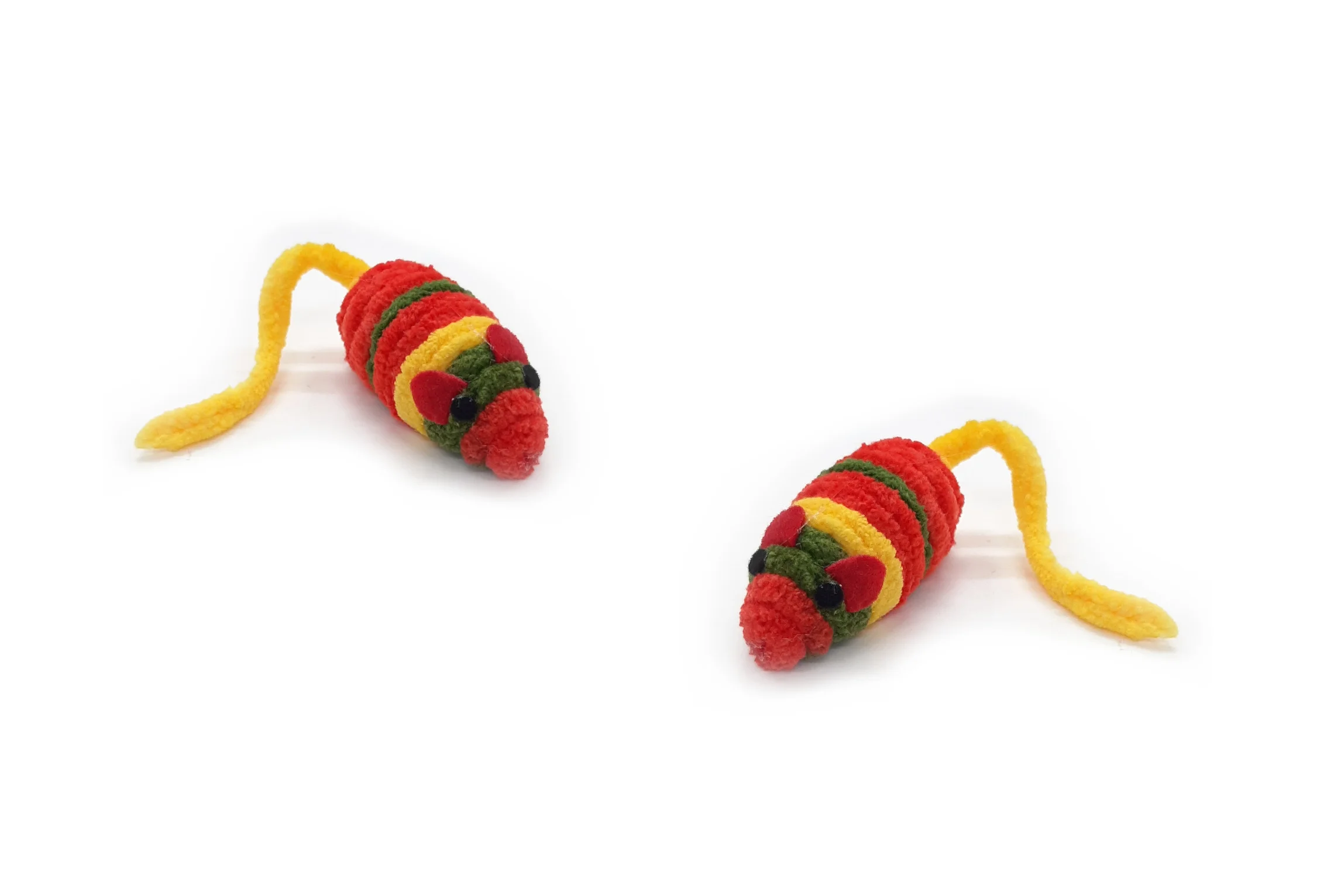 Raton Peluche Multicolor 7,5cm Bolsa