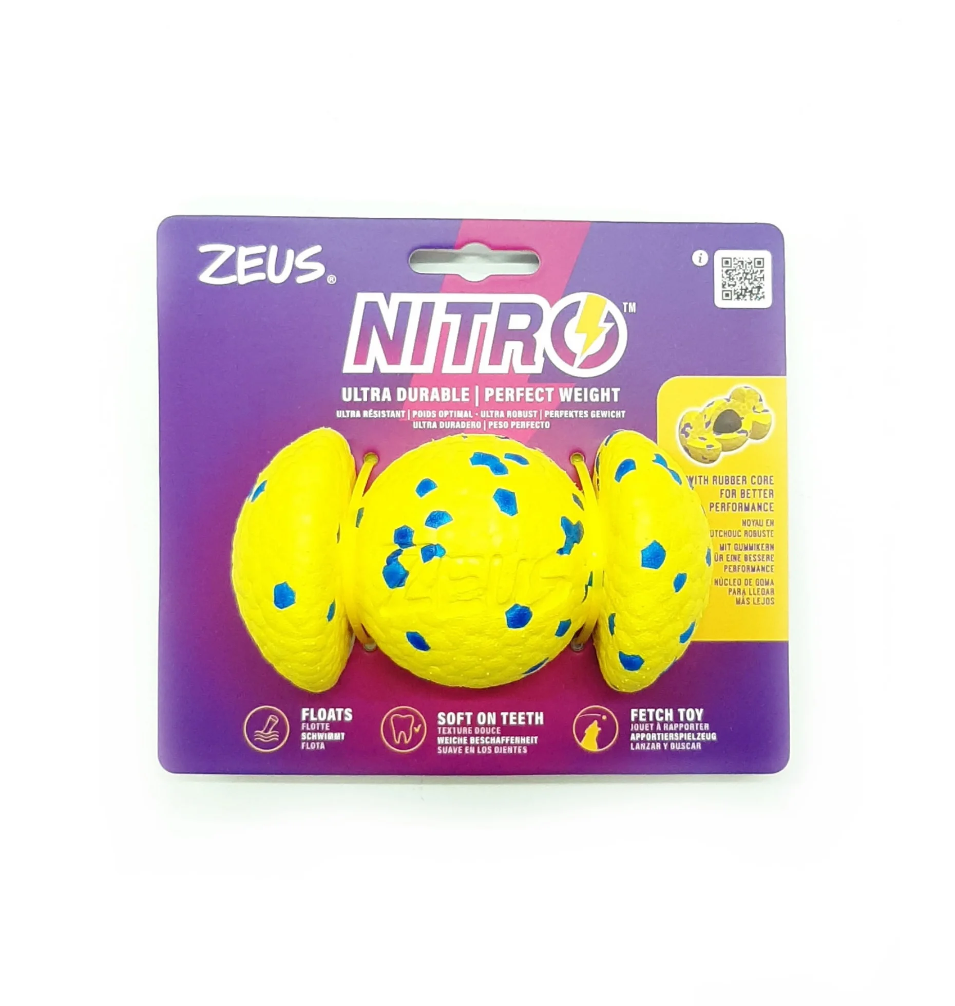 Zeus Nitro Pelota De Agarre