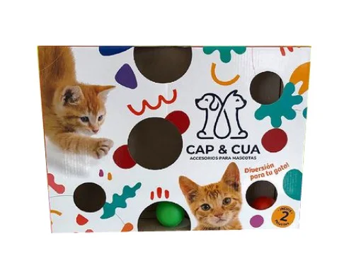 Juego Gato Caja C/pelotas 39 X 29 Cm
