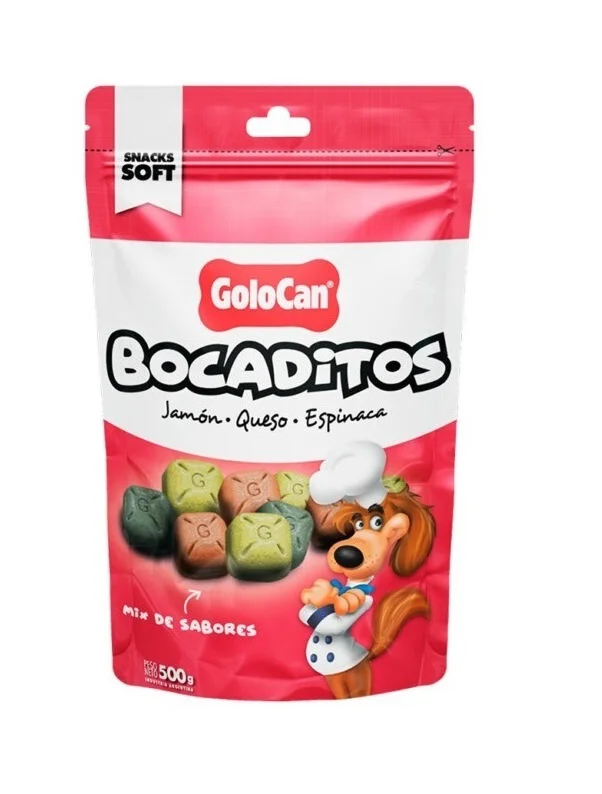 Bocaditos Jamon/queso/espin. 500gr