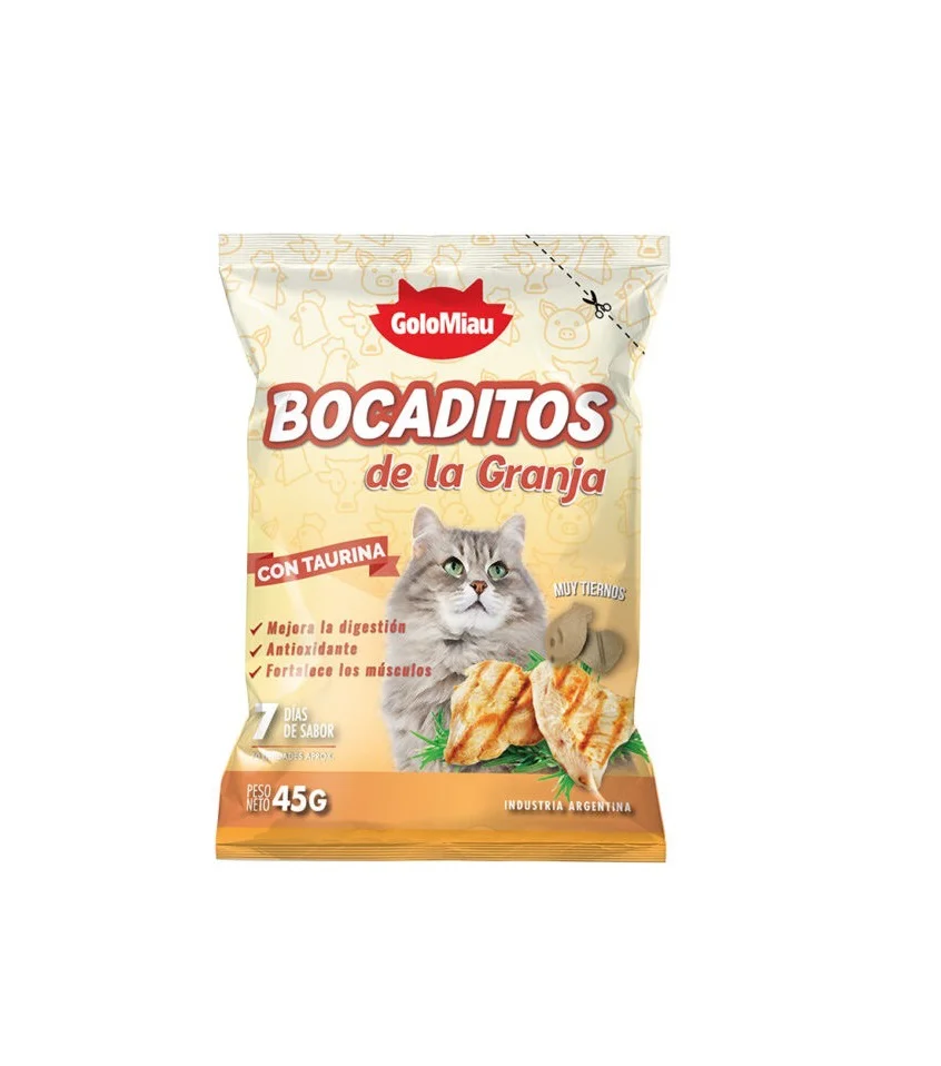 Bocadito De Granja Golomiau 45 Gr