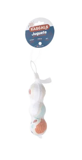 Pack 3 Pelotas Tenis 4,5 Cm