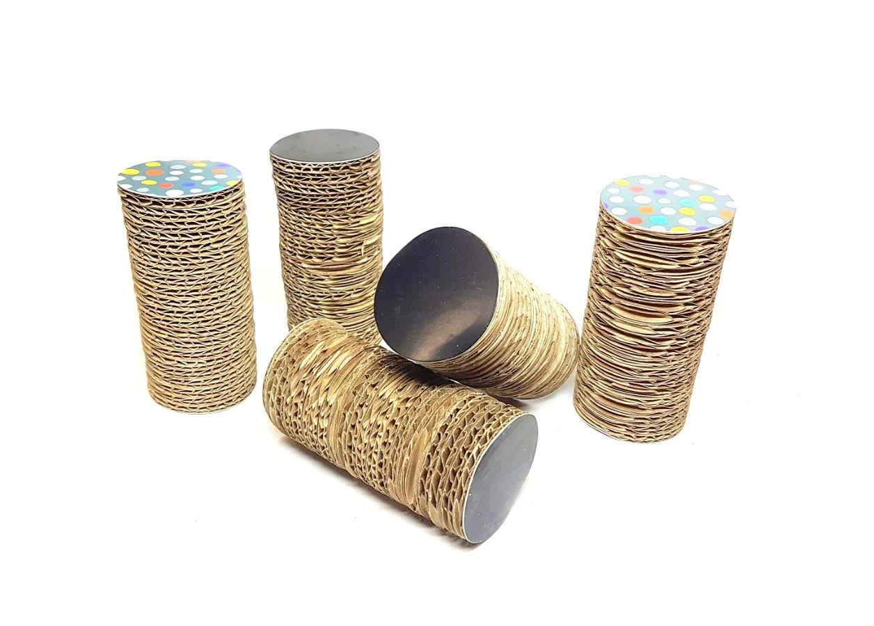 Juguete Gato Carton X 5 Unid