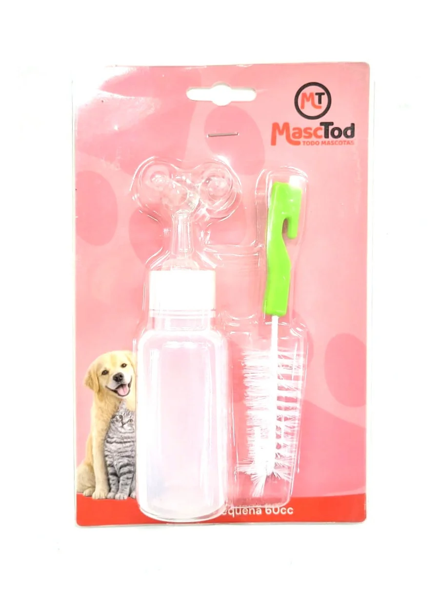 Mamadera Para Cachorros Con 60 Ml Blister