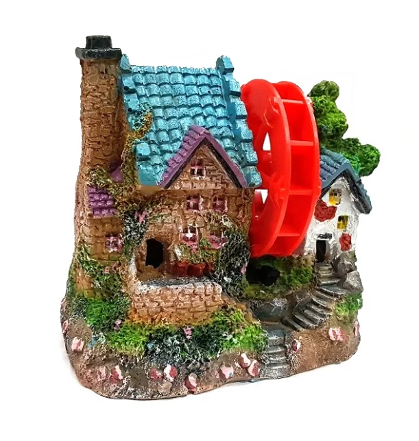 Casas Y Arbol C/rueda