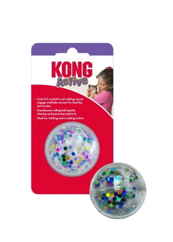 Cat Active Confetti Ball