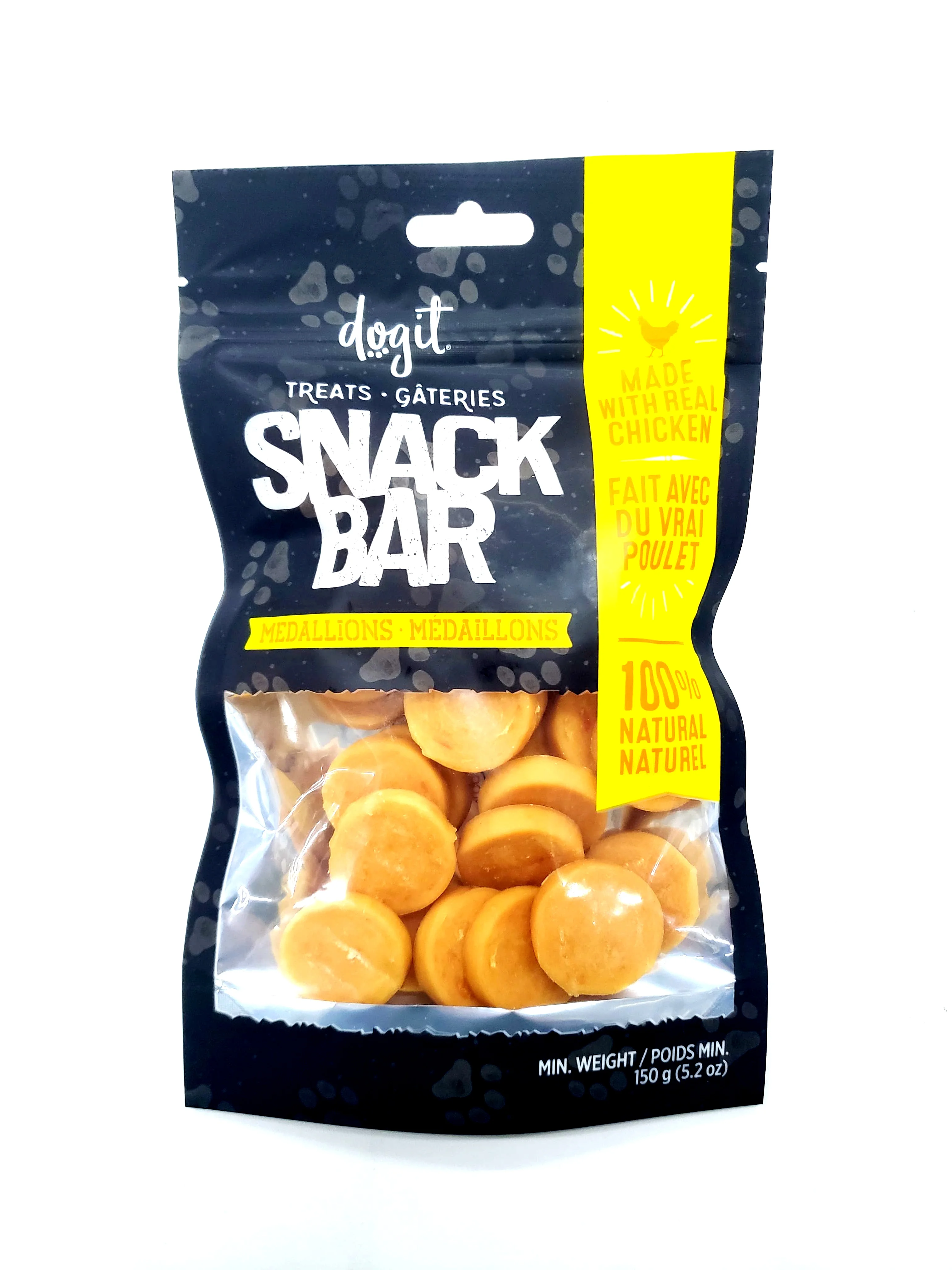 Dogit Snack Bar Medallones Pollo 150 Gr