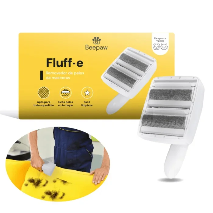 Cepillo Con Rodillos Quitapelos Fluff-e