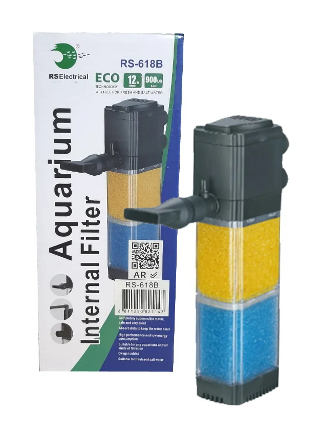 Filtro Interno 2 Cartuchos 12w 900 L/h