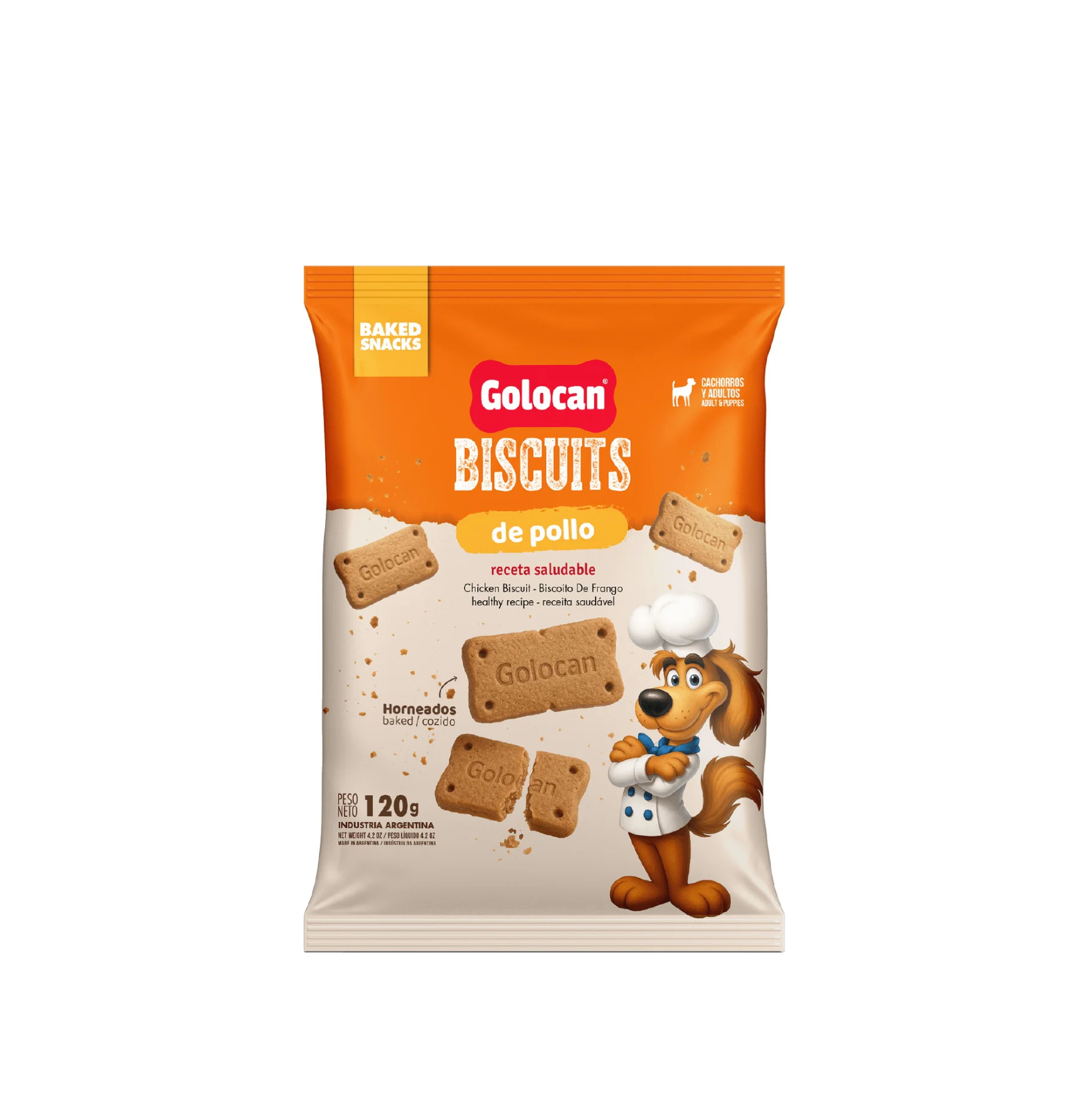 Biscuits De Pollo X 120 Gr.