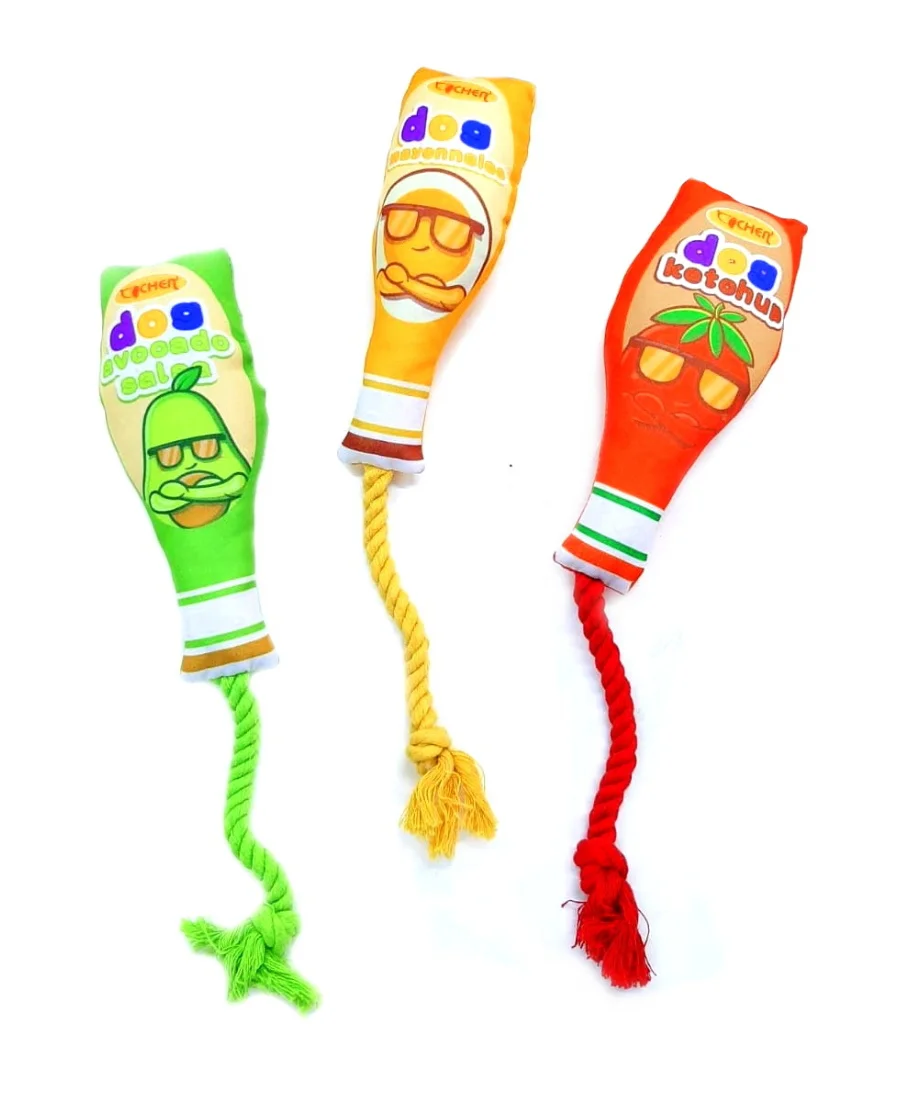 Botella Peluche Con Soga 37 Cm