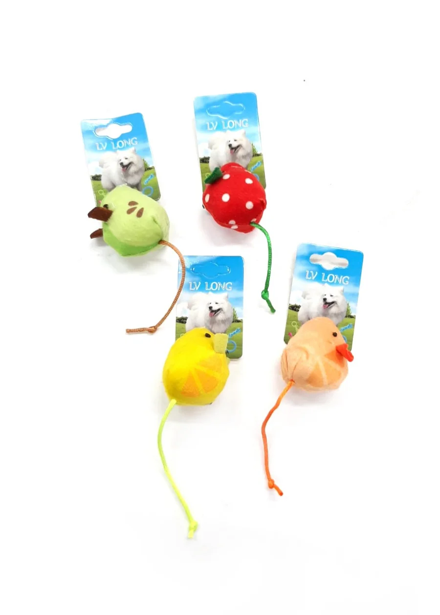 Raton Fruta Peluche 4 Cm