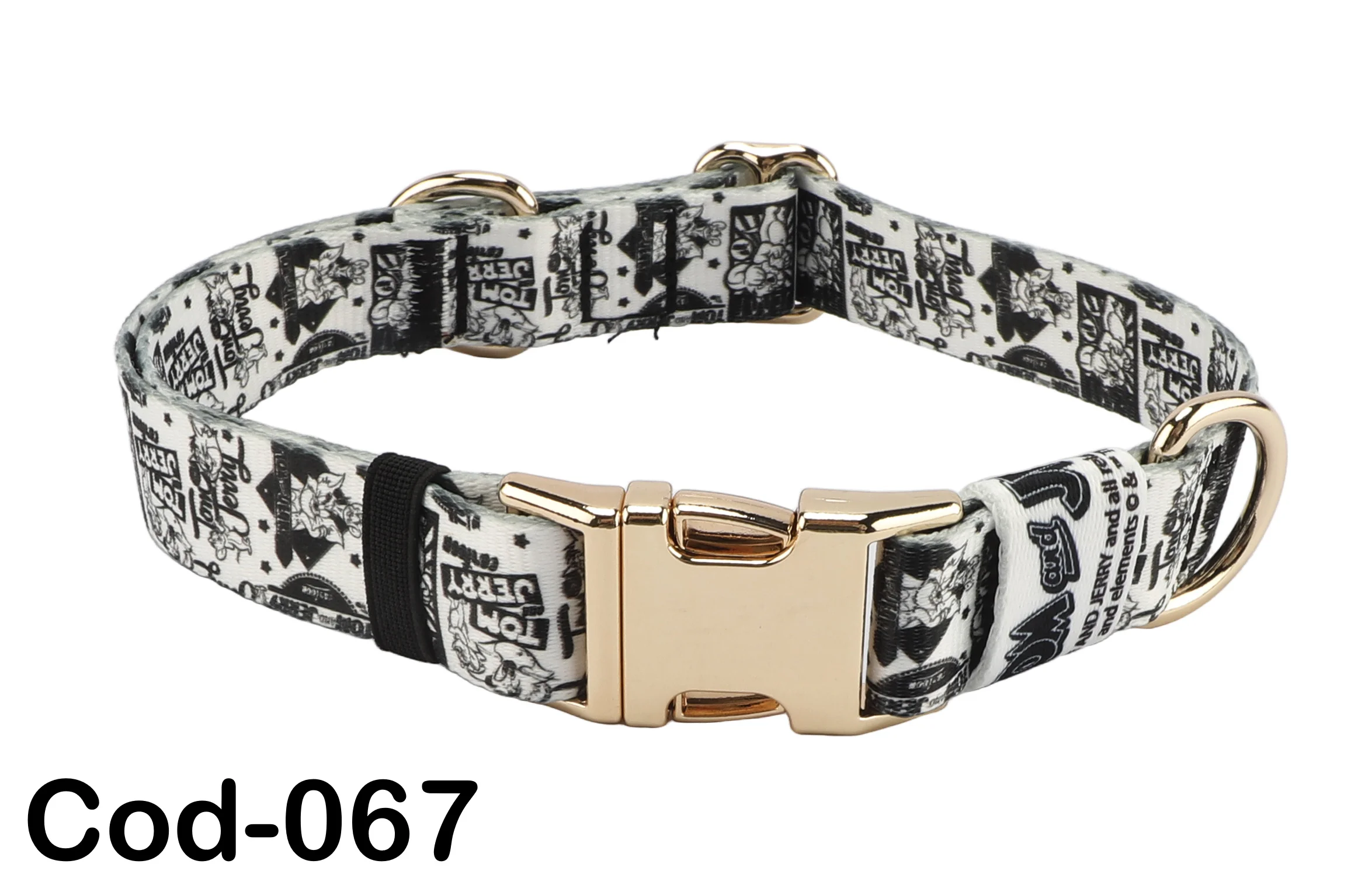Collar Extra Ancho De Dise?o Ajustable 25 Mm (40/65 Cm)
