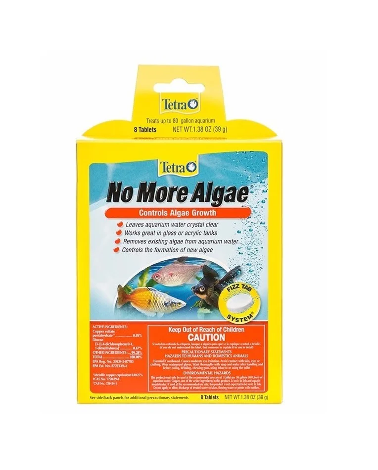 Tetra No More Algae 8 Tabletas