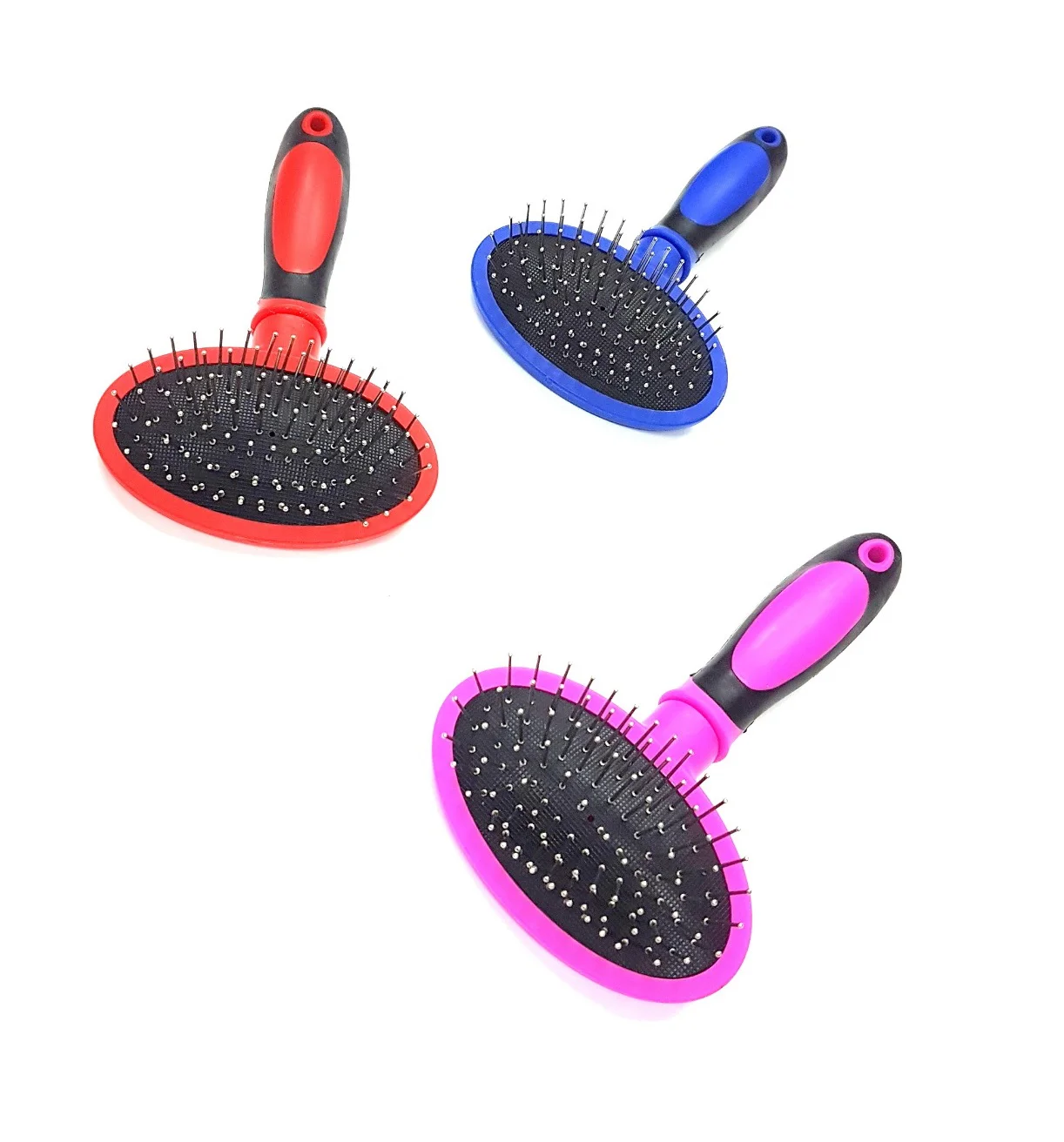 Cardina Plastica Oval Puntas Metal