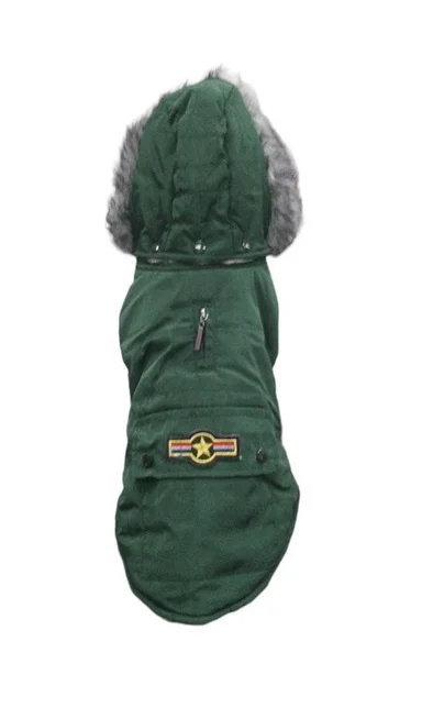 Indument. Parka Azul/verde M